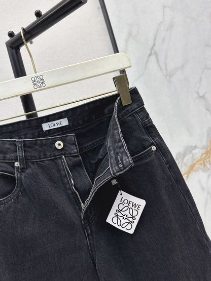 Calça Jeans Azul Escuro Cintura Alta