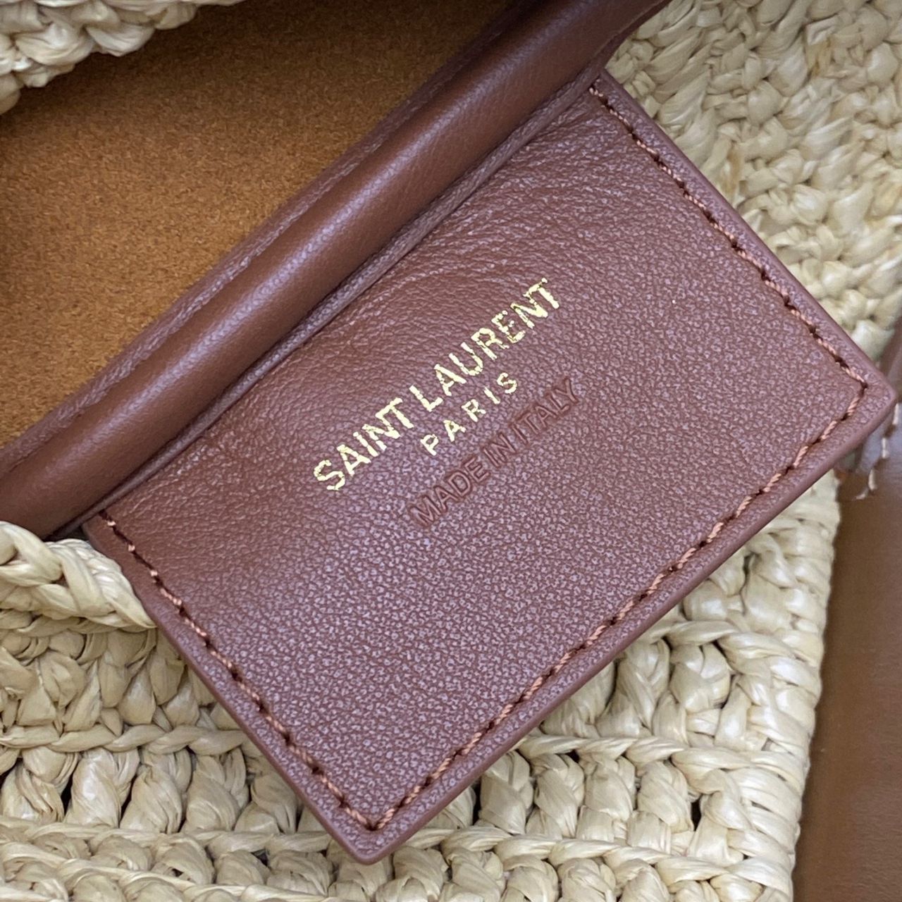 Bolsa Satchel Couro Supple Pequena Marrom