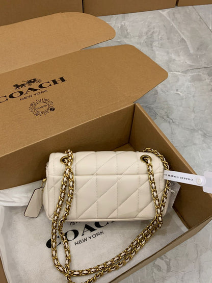 Bolsa Satchel Couro Branco Estruturada