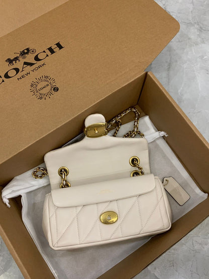 Bolsa Satchel Couro Branco Estruturada