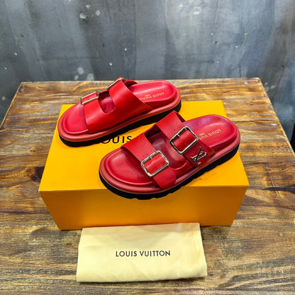 Chinelo Borracha Vermelho Vintage