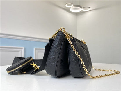 Bolsa Couro Preto