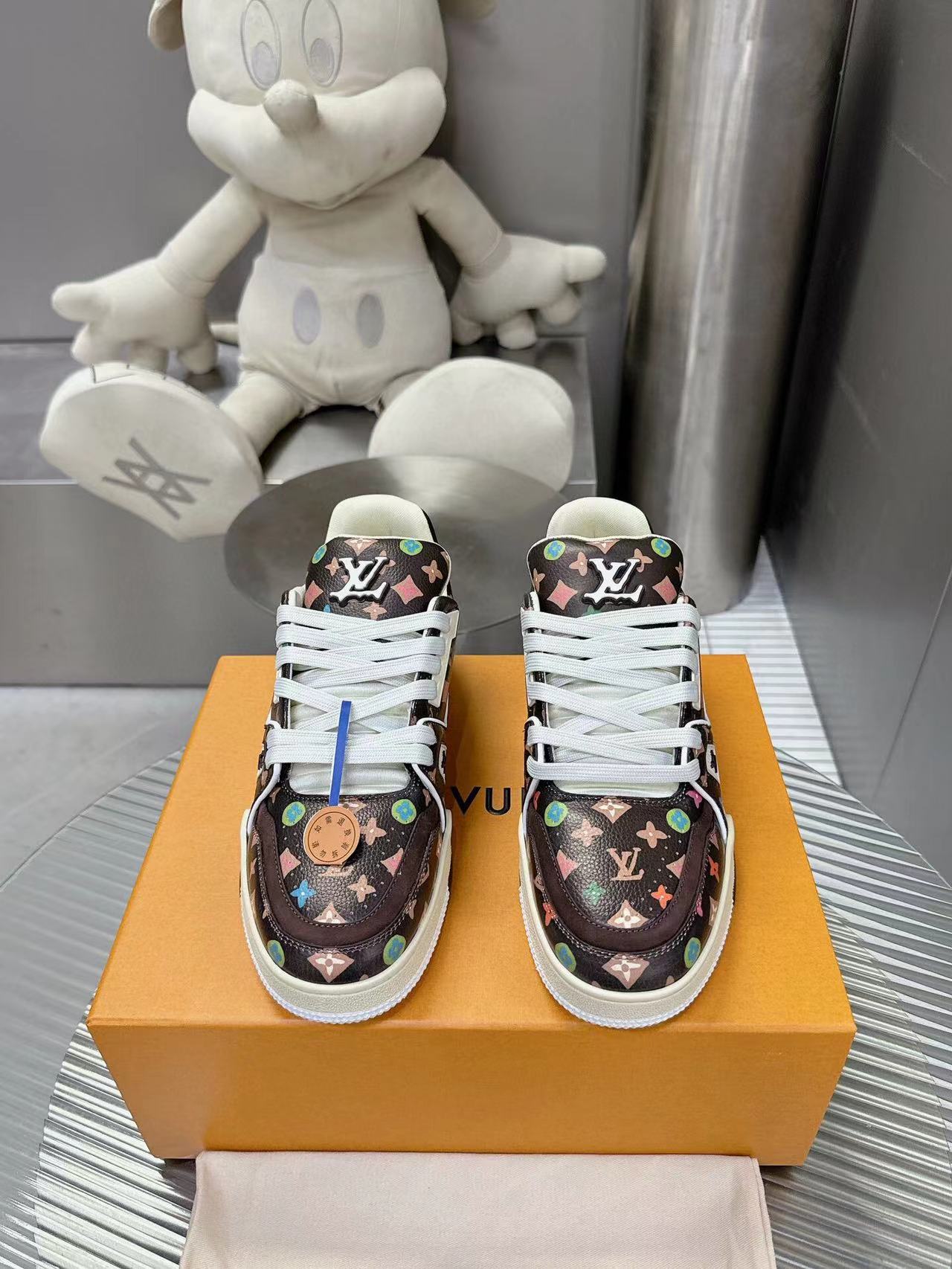 Tênis Casual Couro Mocha