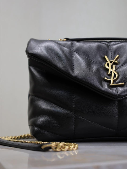 Yves Saint Laurent Lou Lou Puffer Black