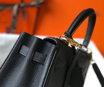 Bolsa Couro Preto