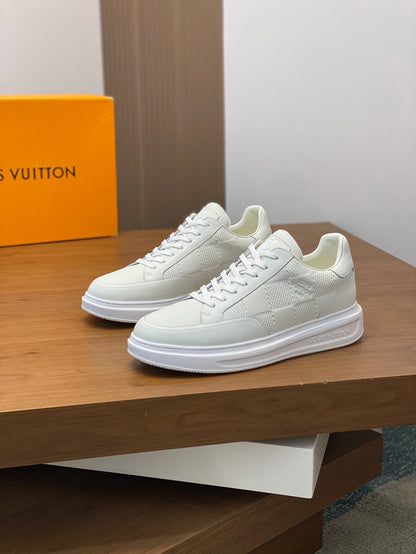 Tênis Couro Branco Casual
