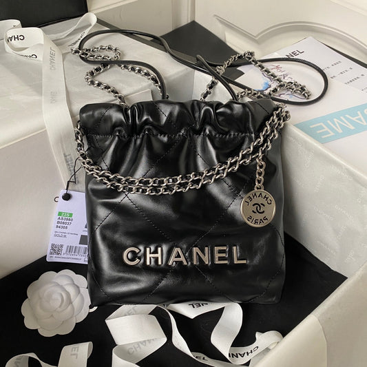 Bolsa Handbag Couro Bezerro Dourada Tamanho Mini