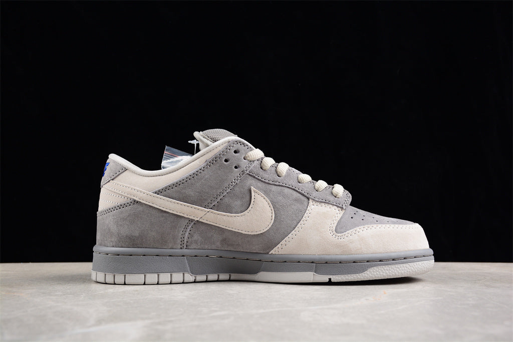 Tênis Cano Baixo Couro Branco Detalhe Azul