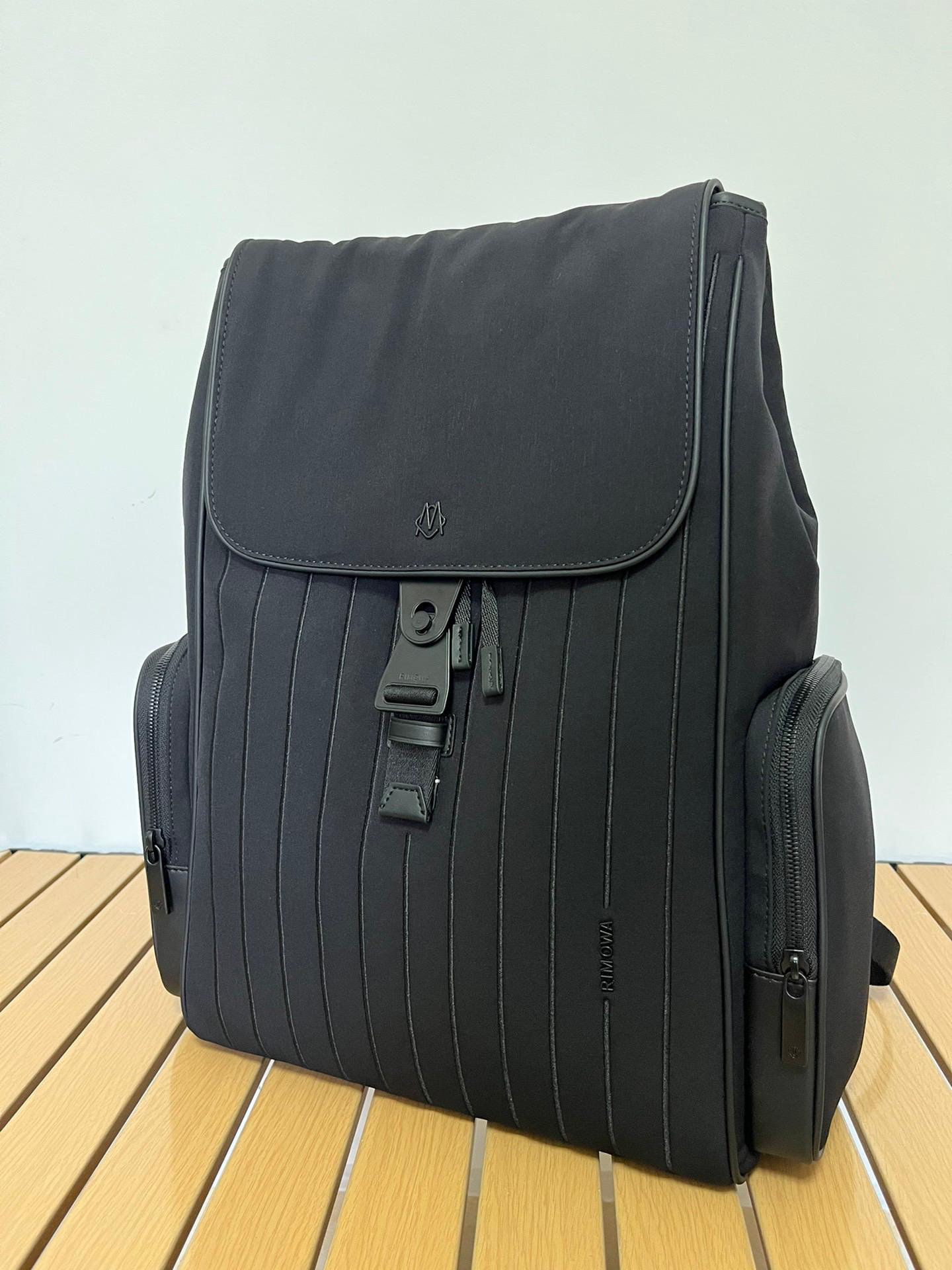 Mochila Poliéster Cinza Compartimentos Funcionais