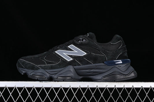 Tênis Runner Malha Preto Cinza e Branco