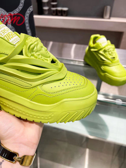 Tênis Runner Neoprene Amarelo Neon