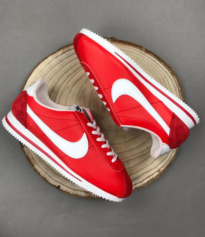 Tênis Casual Nylon Vermelho Clássico Cano Baixo