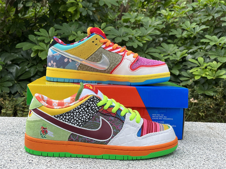 Tênis Cano Baixo Skate Multicolorido Padrão Yuanyang
