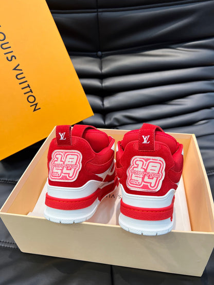 Tênis Skate Lona Vermelho