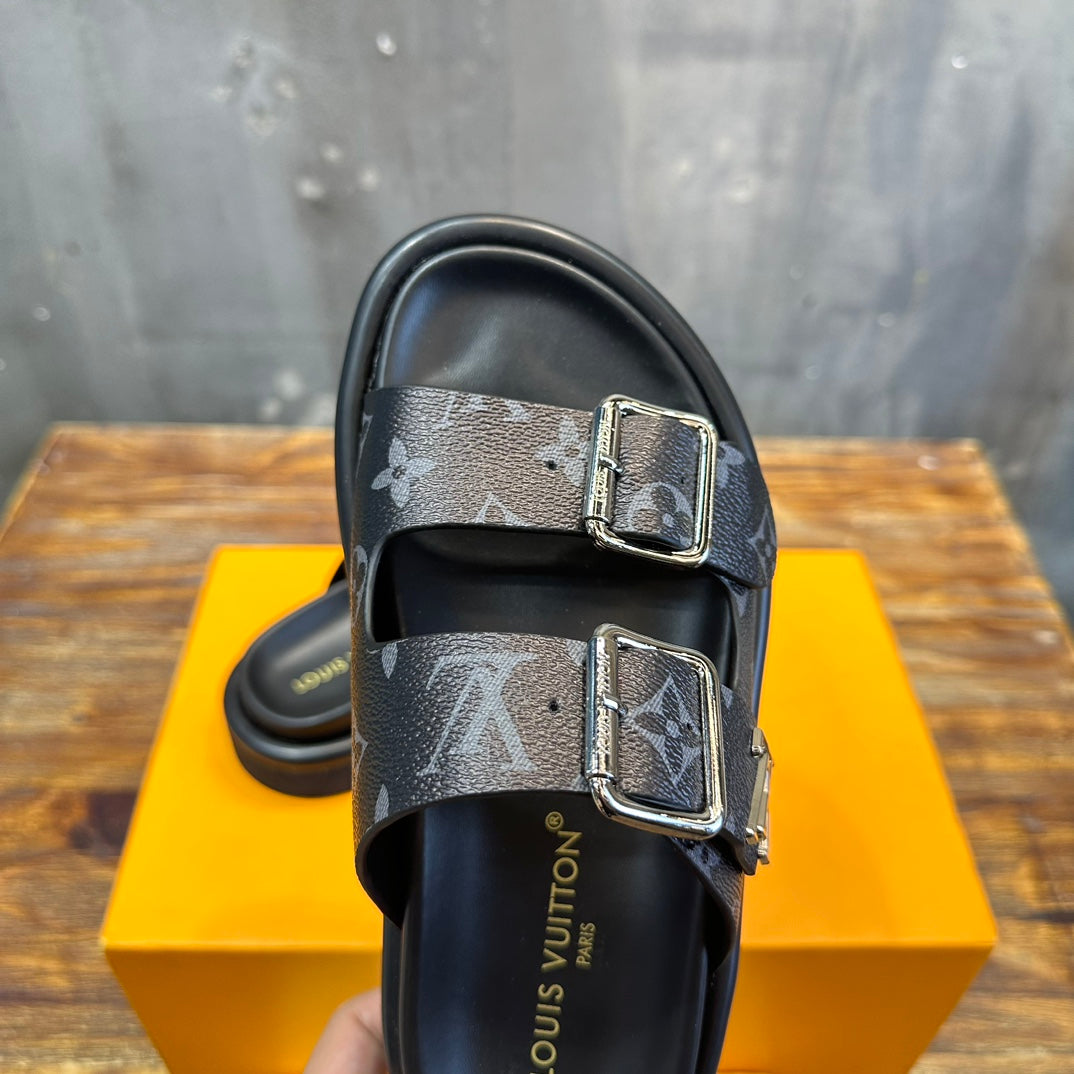 Chinelo Couro Vintage