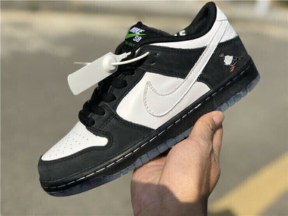 Tênis Cano Baixo Couro Branco Preto Detalhe Cinza