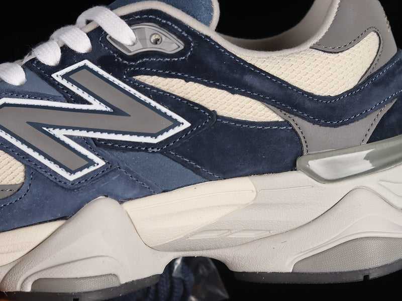 Tênis Runner Malha Natural e Indigo Solado Contrastante