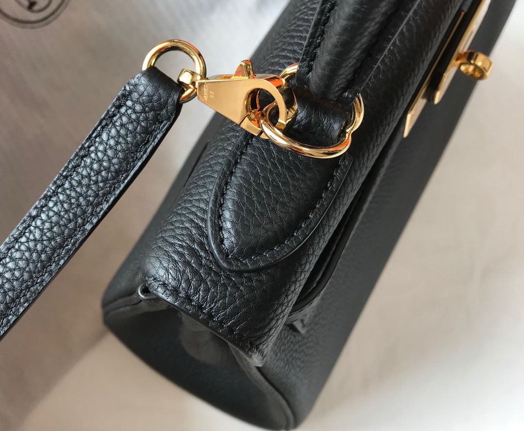 Bolsa Couro Preto