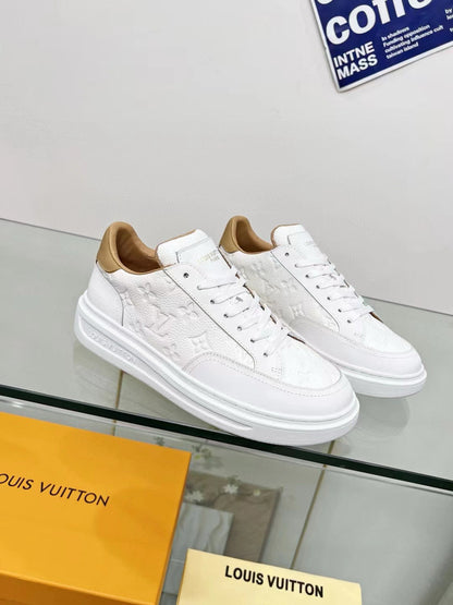 Tênis Couro Branco Casual