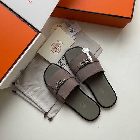Hermes Gabriel Sandal - Suede