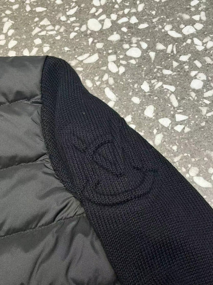 Cardigan Acolchoado Leve Preto