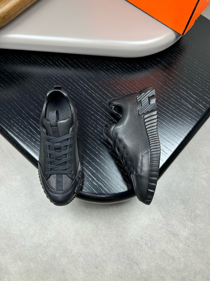 Tênis Mesh Preto Solado Air Amortecido