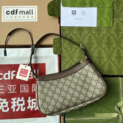 Bolsa Pequena Couro Bege e Preto Alça Corrente