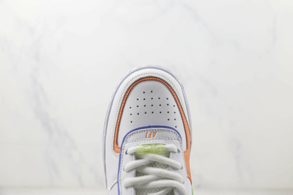 Tênis Cano Alto Couro Branco Estampa Floral
