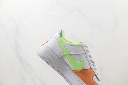 Tênis Cano Alto Couro Branco Estampa Floral