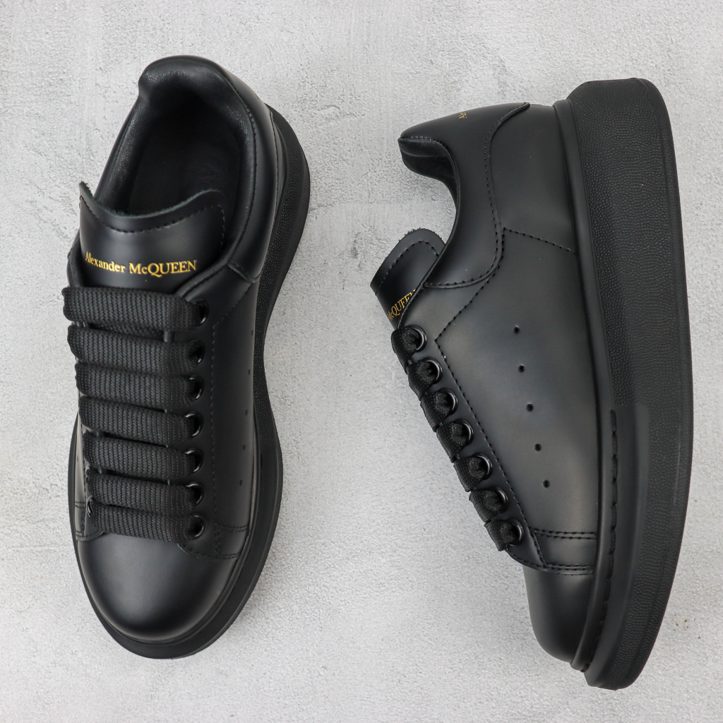Tênis Couro Preto Cano Alto Casual