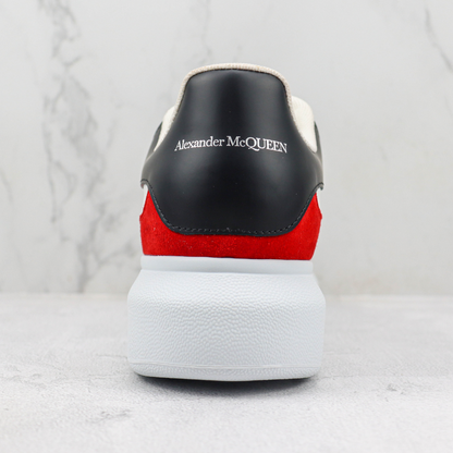 Tênis Couro Vermelho Solado Branco