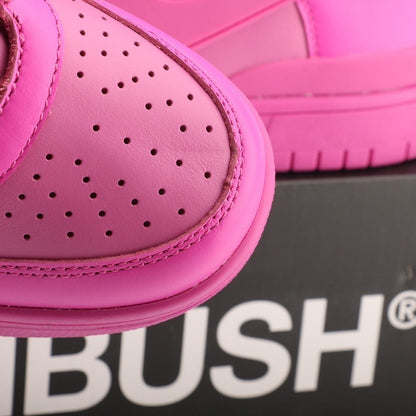 Tênis Cano Alto Couro Fuschia Detalhes Cosmic