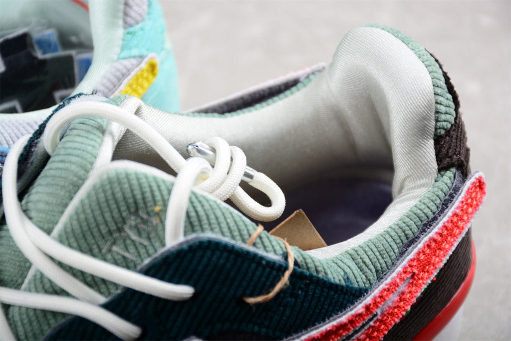 Tênis Retro Mesh Multicolor Detalhe Swoosh Lateral