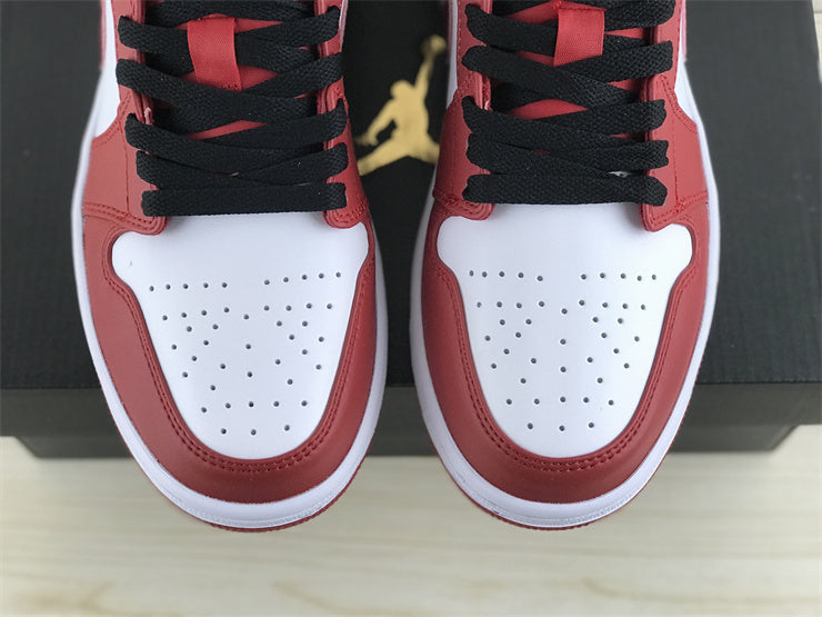 Tênis Cano Alto Couro Basquete Preto Vermelho