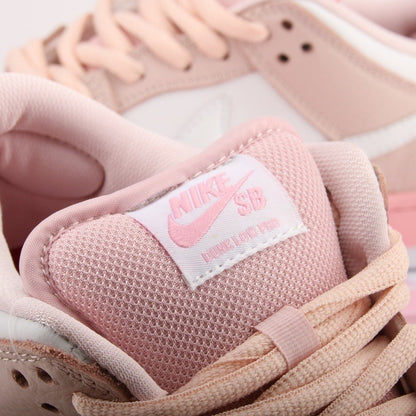 Tênis Cano Baixo Skate Couro Rosa Pombinha