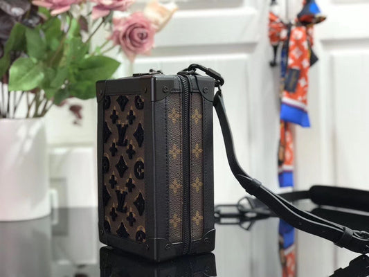 Louis Vuitton Vertical Soft Trunk Monogram Black
