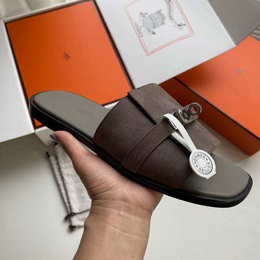 Hermes Gabriel Sandal - Suede