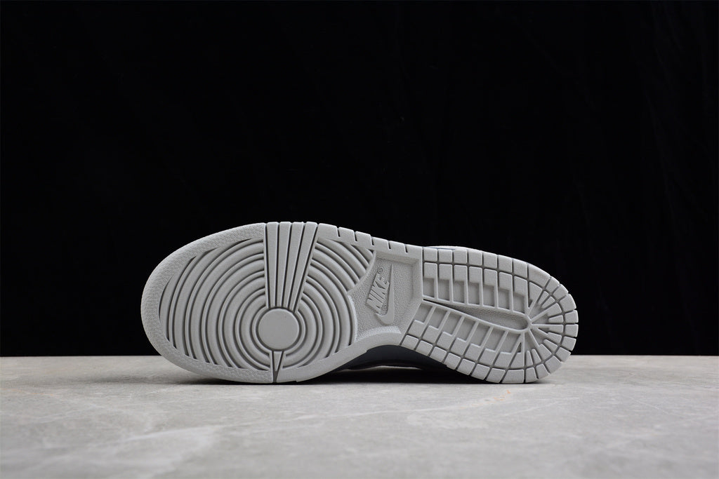 Tênis Cano Baixo Skate Couro Branco Preto Arte Gráfica
