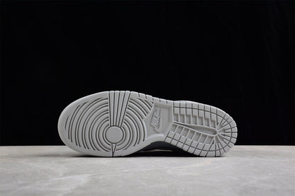 Tênis Cano Baixo Skate Couro Branco Preto Arte Gráfica