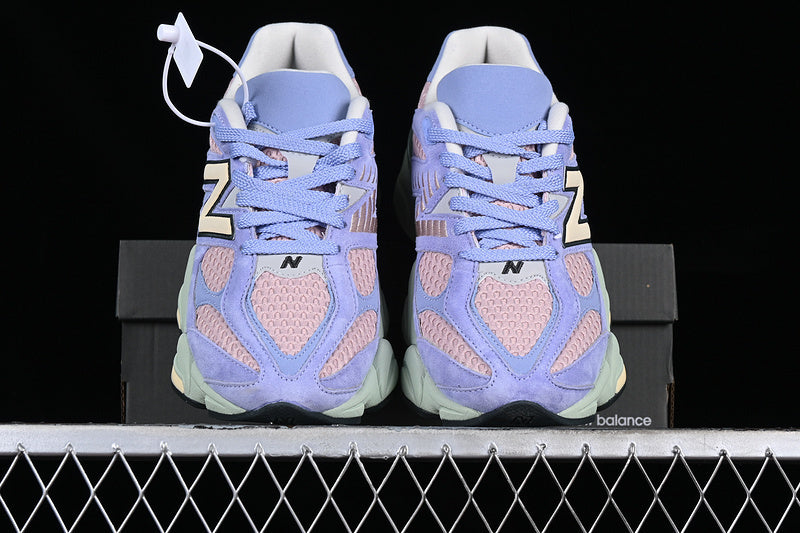 Tênis Runner Malha Azul Daydream Detalhe Branco