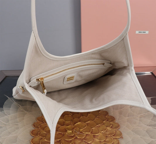 Bolsa Miu Miu Leather Patchwork Bag