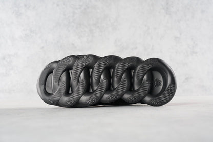 Tênis Runner Couro Detalhes Metalizados Solado Chunky