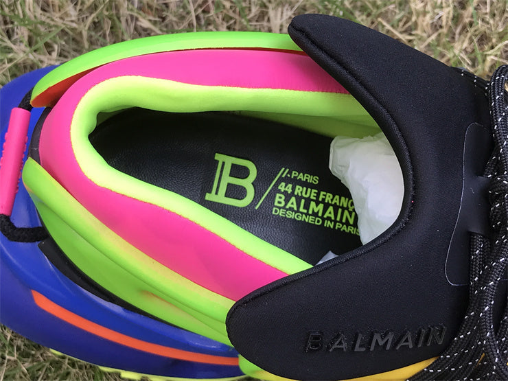 Tênis Cano Baixo Couro Multicolor Estampa Unicórnio