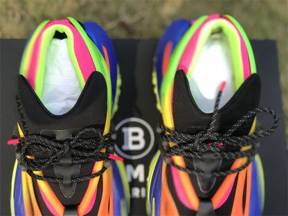 Tênis Cano Baixo Couro Multicolor Estampa Unicórnio