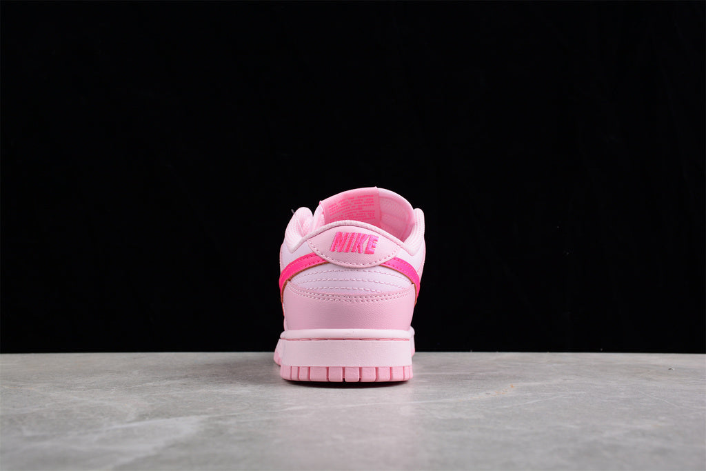 Tênis Cano Baixo Couro Rosa Monocromático