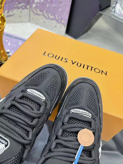Tênis Skate Couro Preto