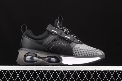 Tênis Runner Malha Preto Detalhes Brancos