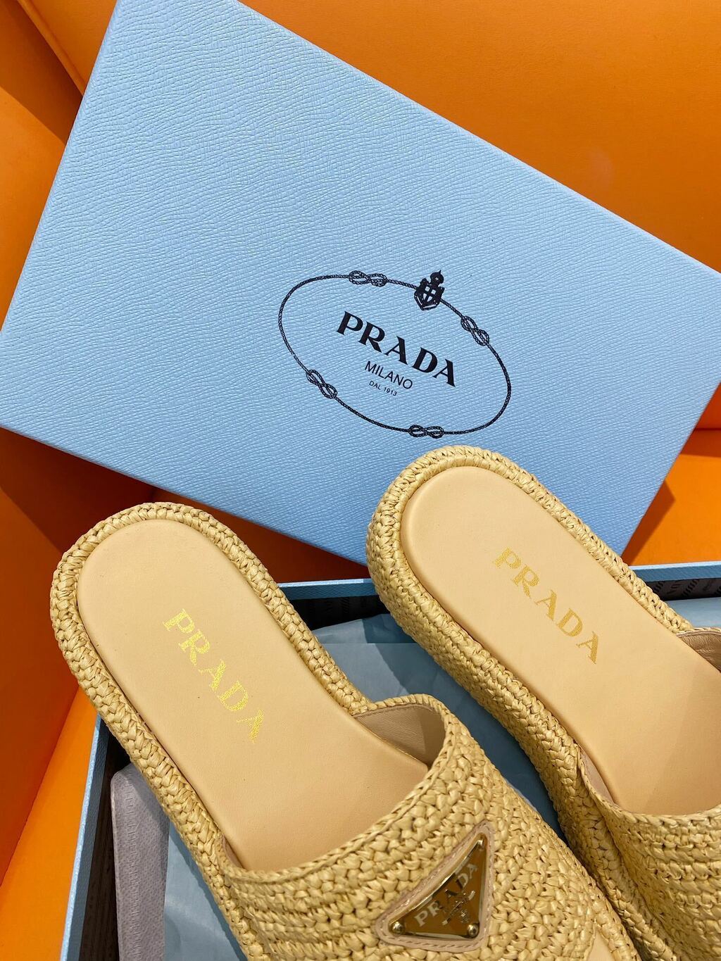 Sandália Flatform Crochê Natural Tira Frontal