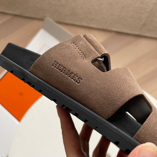 Hermès Chypre Suede - Capuccino