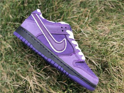 Tênis Skate Couro Cano Baixo Roxo